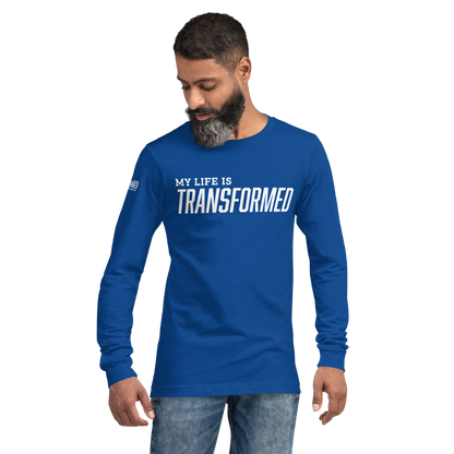 Long Sleeve Tee - "My Life is Transformed"