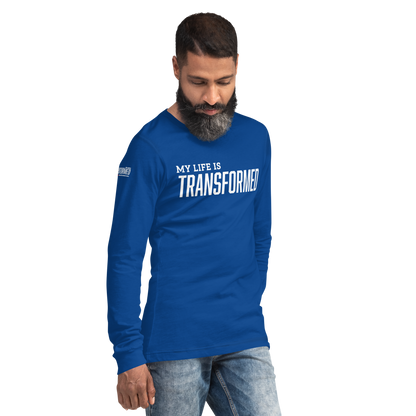 Long Sleeve Tee - "My Life is Transformed"