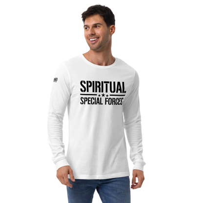 Long Sleeve Tee - "Spiritual Special Forces" - Many Sizes & Colors