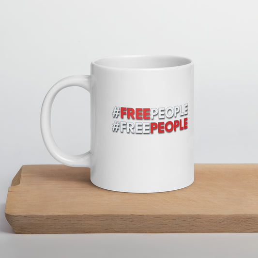 Coffee Mug - "#Free People" - 20 oz