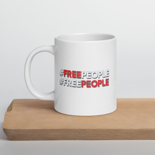 Mug - "#FreePeople #FreePeople" - 20oz