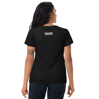 Women's Cut short sleeve t-shirt - "Alt 4:18 - Burst"