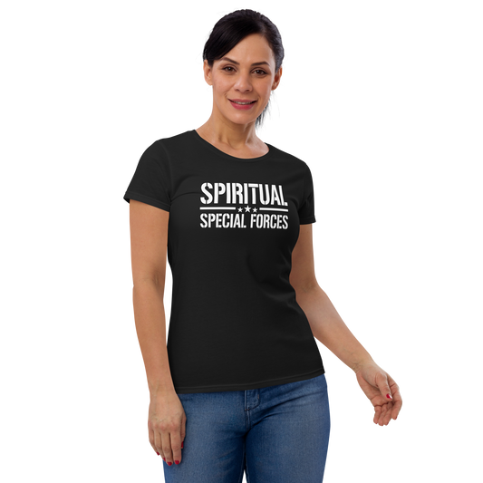 T-Shirt - "Spiritual Special Forces" - Women's Cut - Many Sizes & Colors