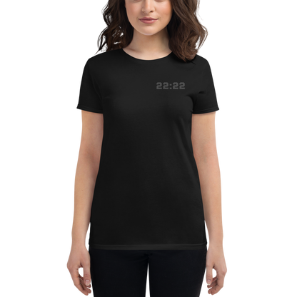 T-shirt - "Scripture Theme - 22:22 " - Woman's Cut Tee