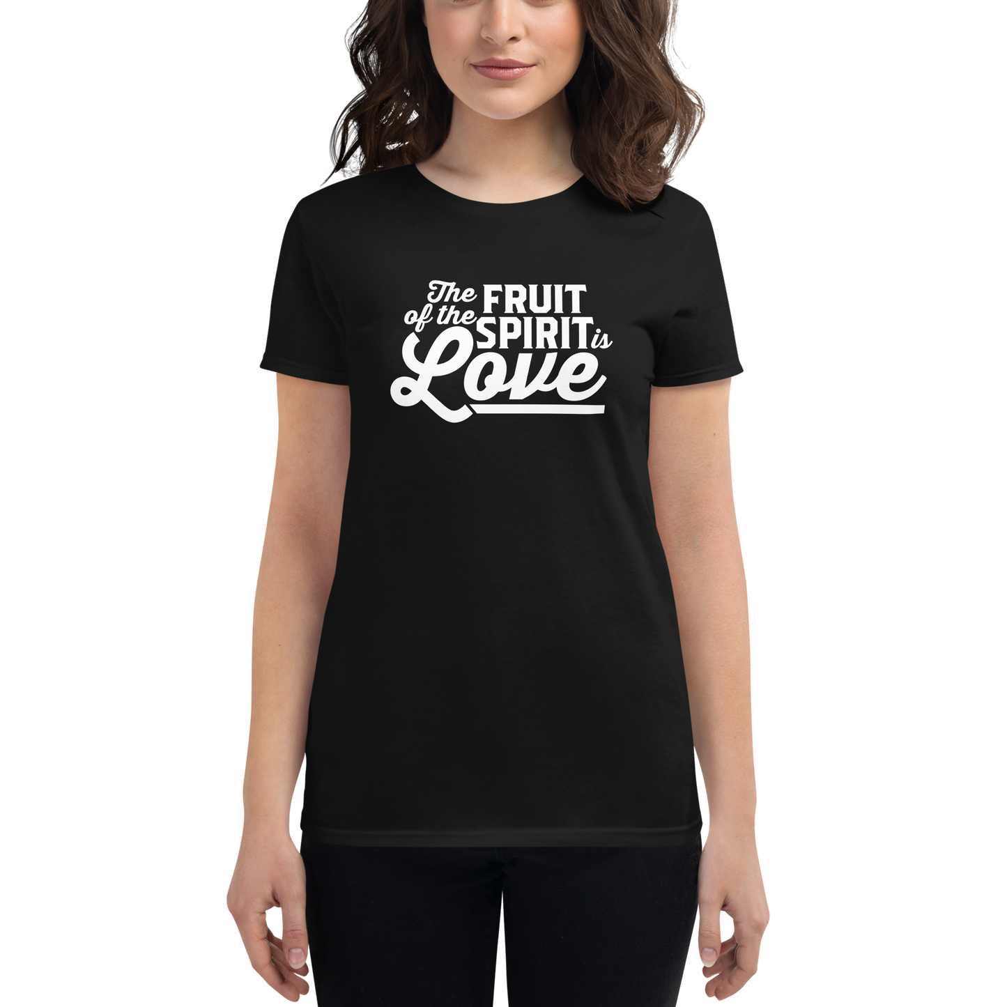 T-shirt - "Fruit of the Spirit" - Woman's Cut Tee