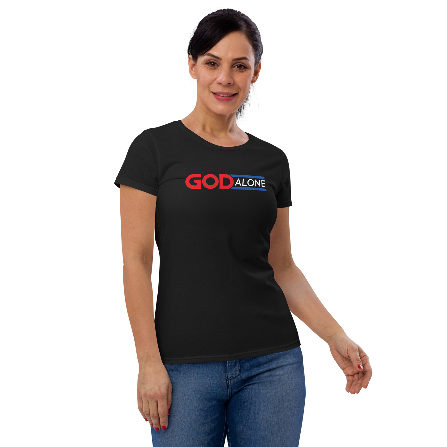 T-Shirt - "God Alone" - Women's Cut