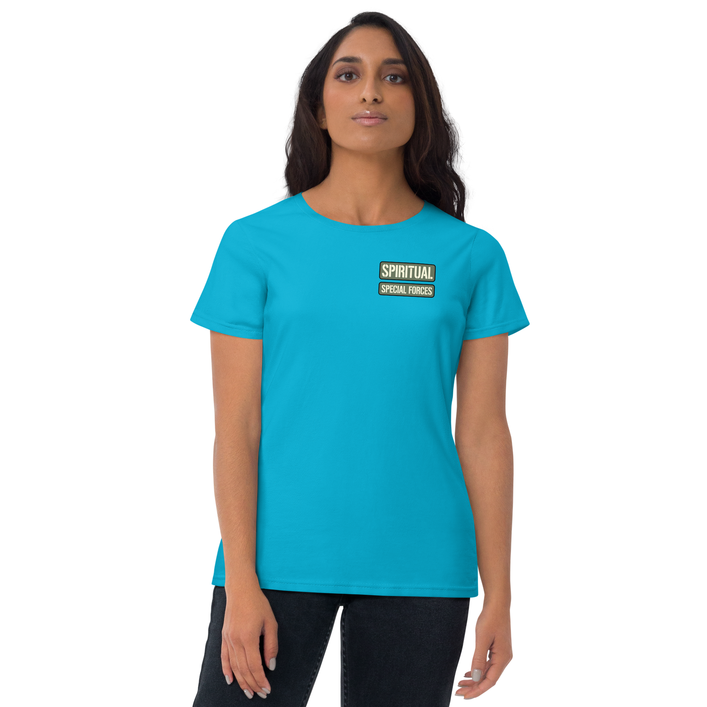 T-shirt - "Spiritual Special Forces - Name Tape" - Women's Cut Tee - Many Sizes & Colors