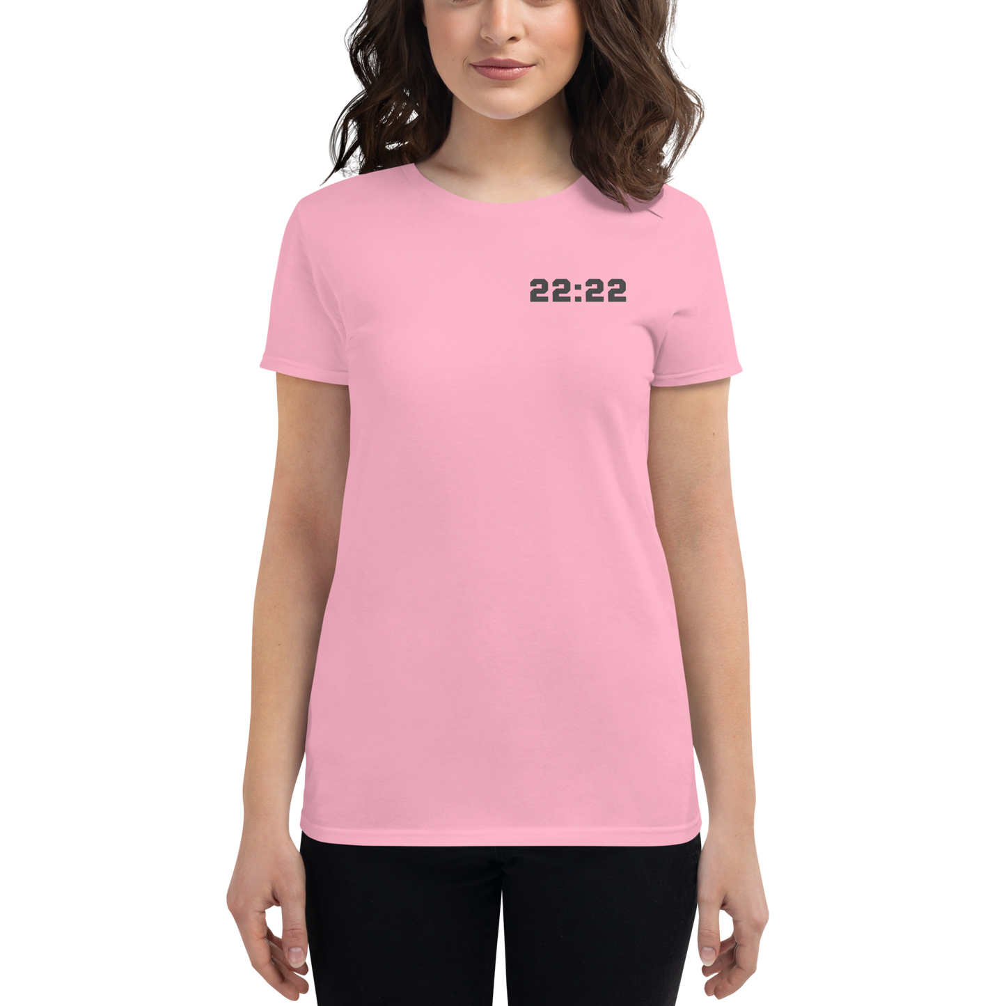 T-shirt - "Scripture Theme - 22:22 " - Woman's Cut Tee