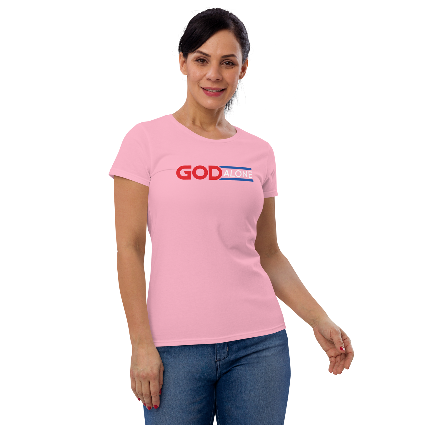 T-Shirt - "God Alone" - Women's Cut