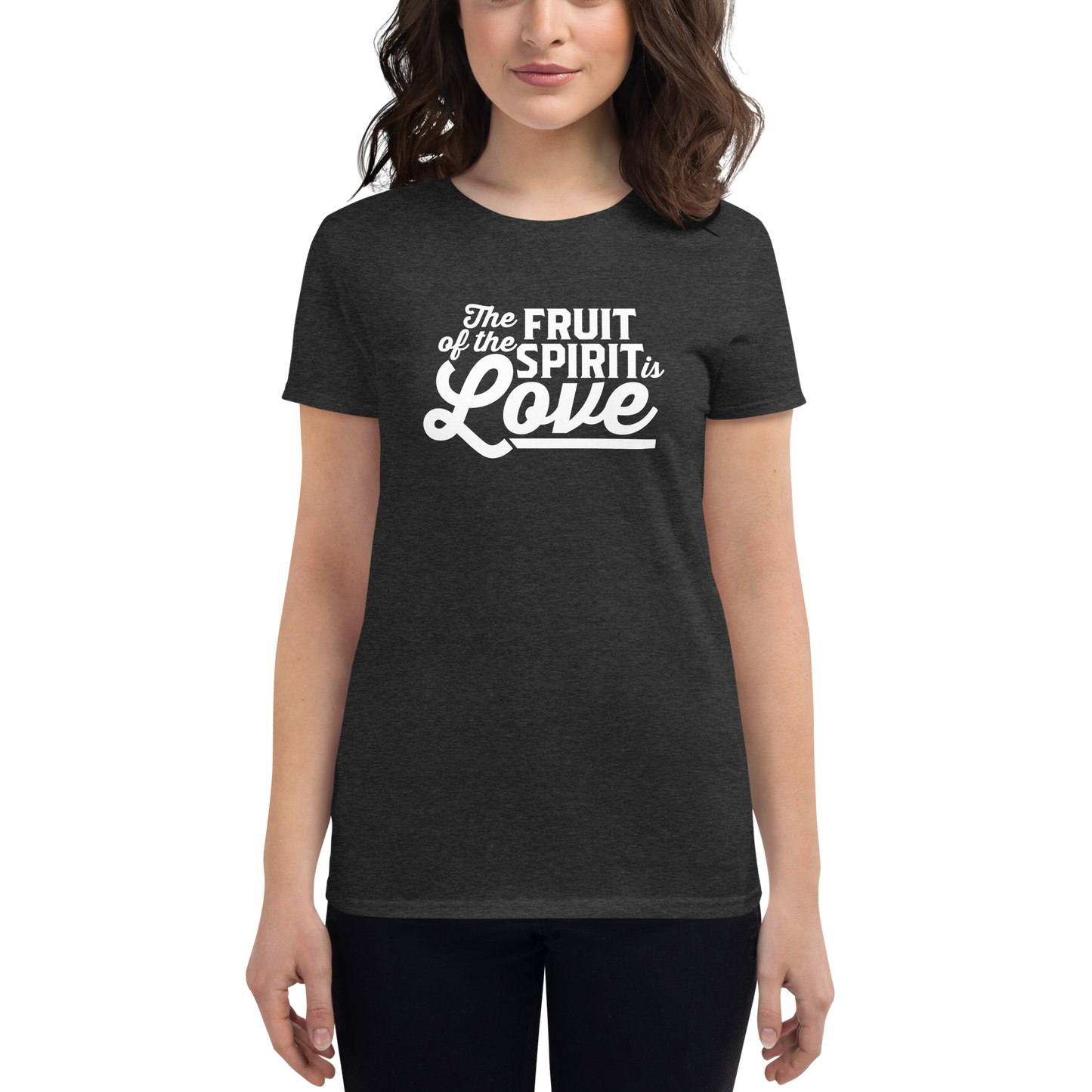 T-shirt - "Fruit of the Spirit" - Woman's Cut Tee