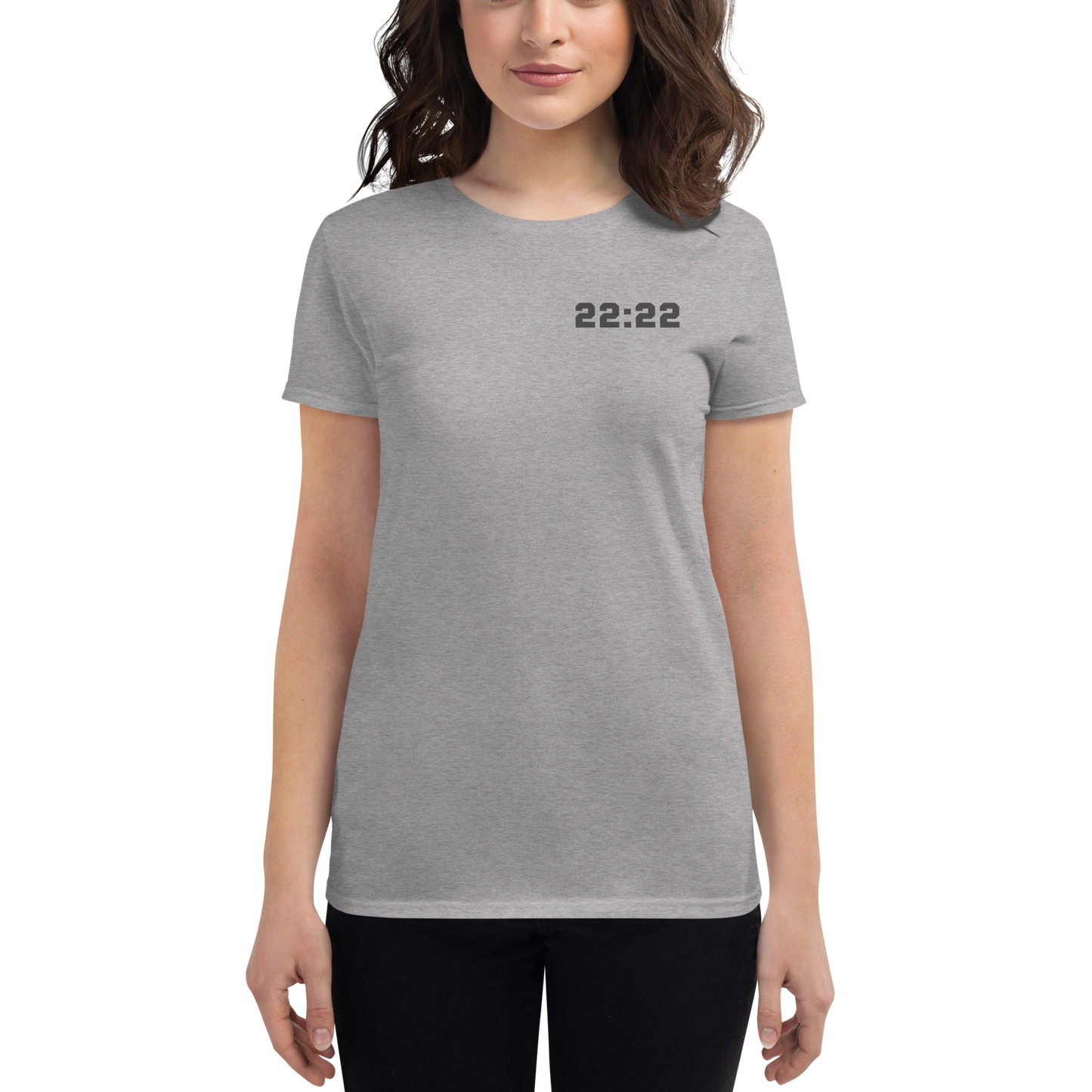 T-shirt - "Scripture Theme - 22:22 " - Woman's Cut Tee