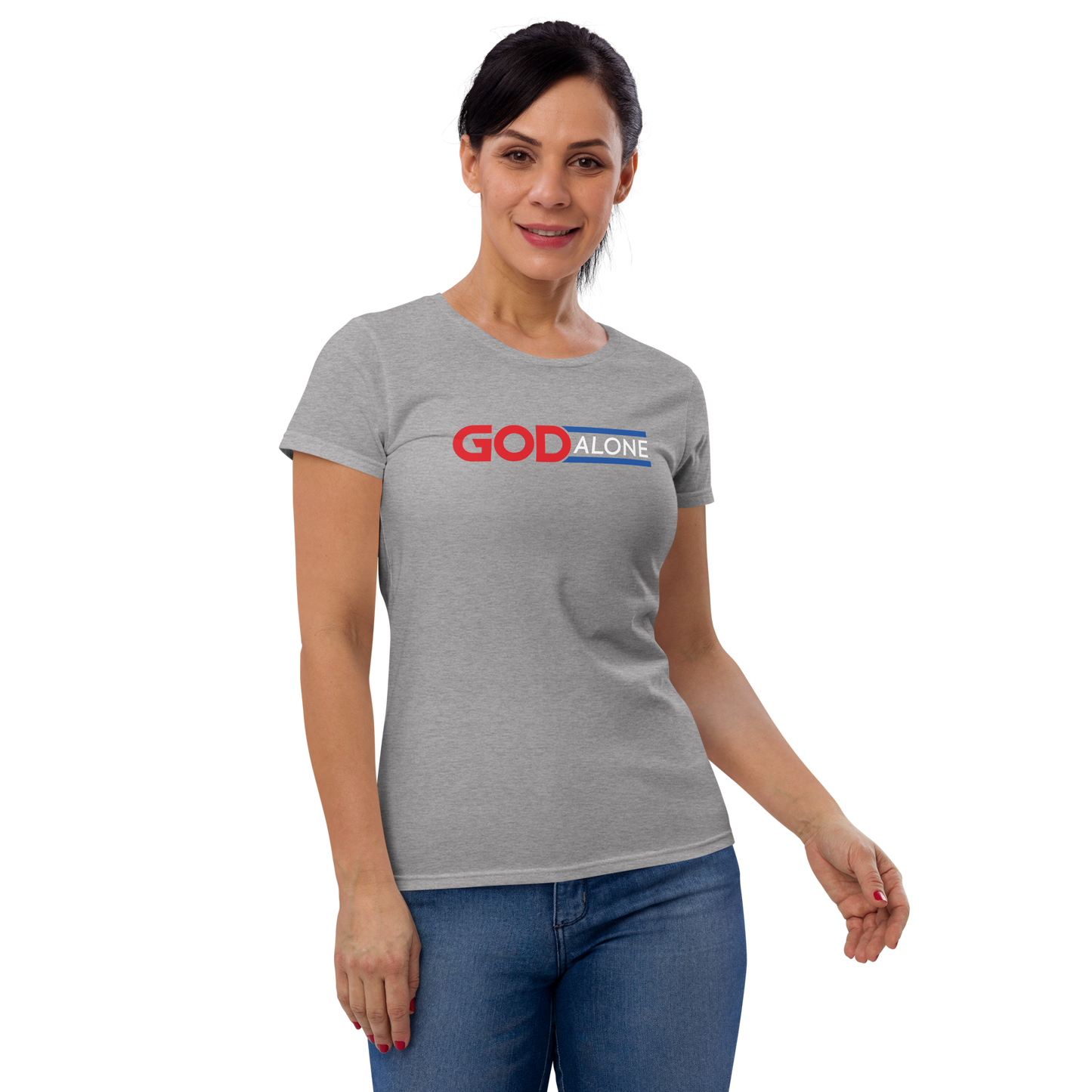 T-Shirt - "God Alone" - Women's Cut