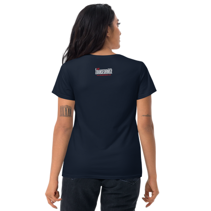 Women's Cut short sleeve t-shirt - "Alt 4:18 - Burst"