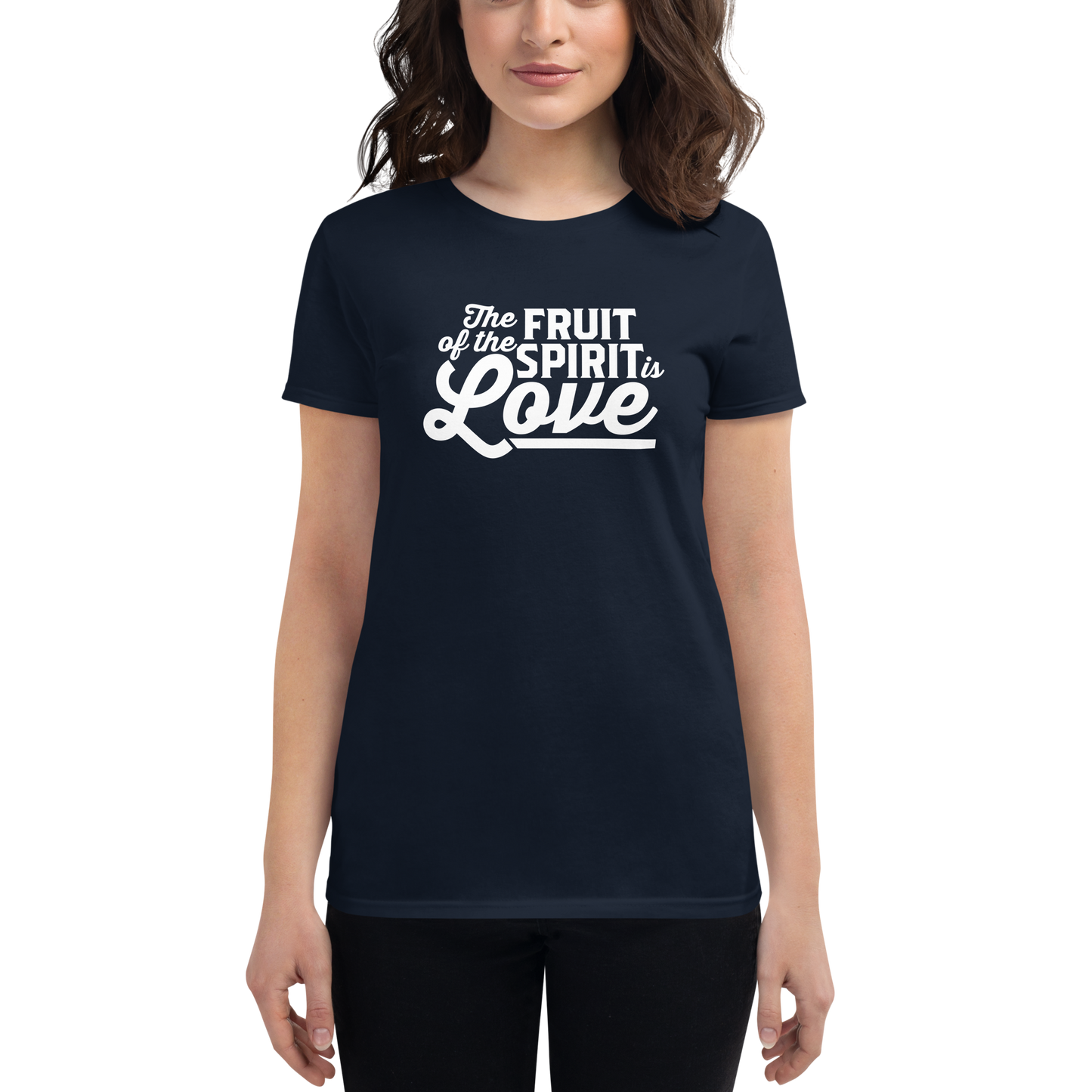 T-shirt - "Fruit of the Spirit" - Woman's Cut Tee