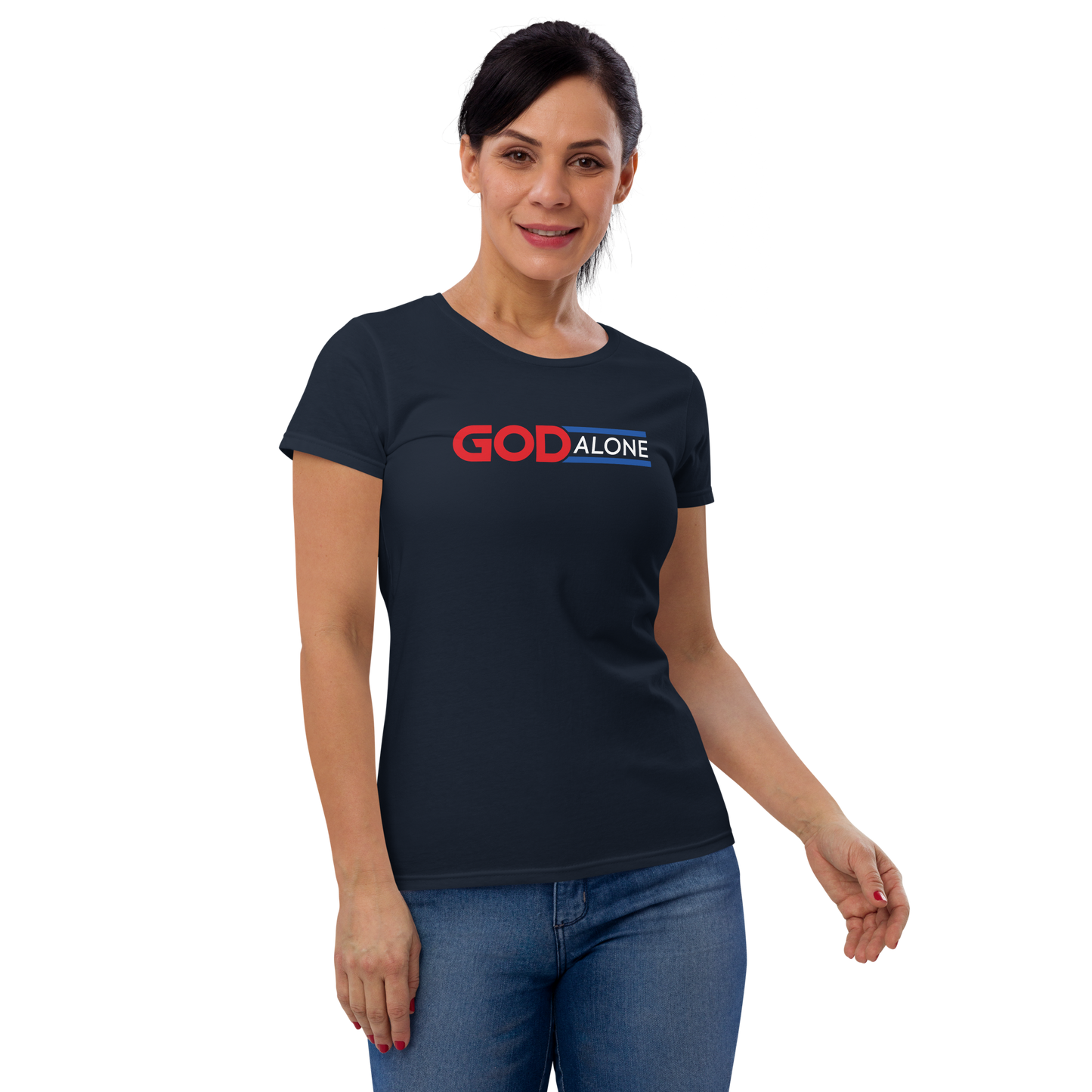 T-Shirt - "God Alone" - Women's Cut