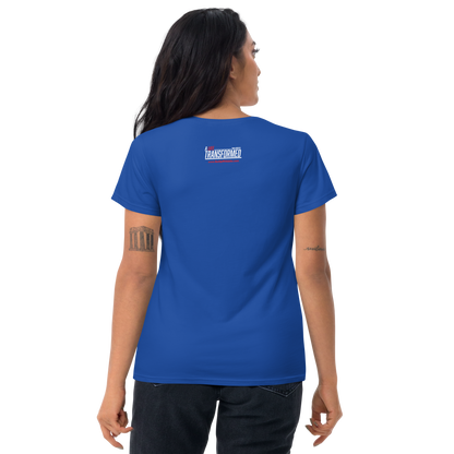 Women's Cut short sleeve t-shirt - "Alt 4:18 - Burst"