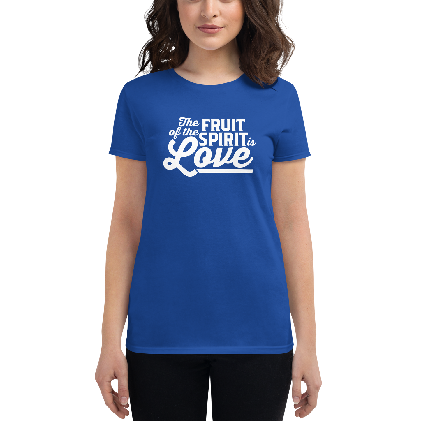 T-shirt - "Fruit of the Spirit" - Woman's Cut Tee