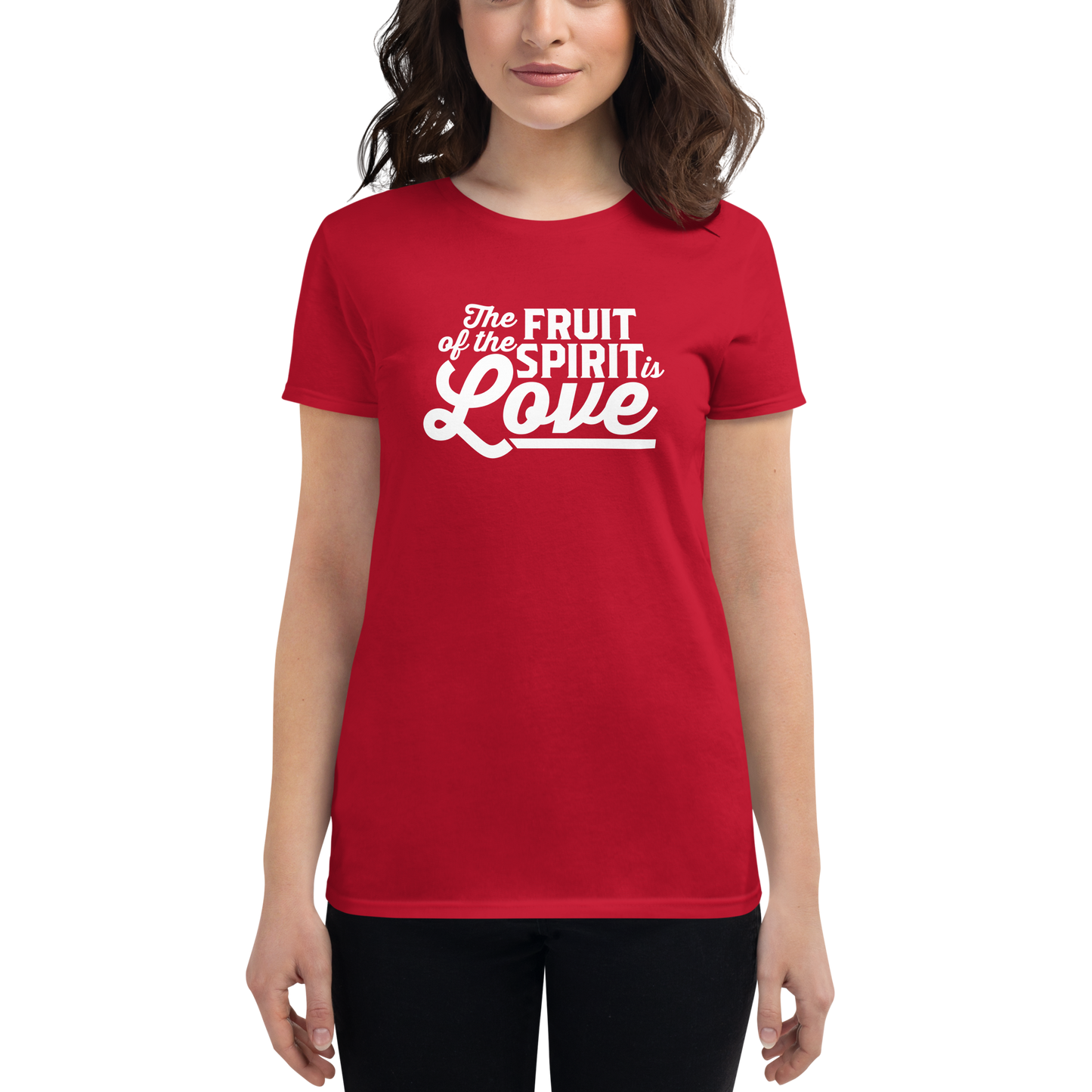 T-shirt - "Fruit of the Spirit" - Woman's Cut Tee