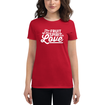 T-shirt - "Fruit of the Spirit" - Woman's Cut Tee